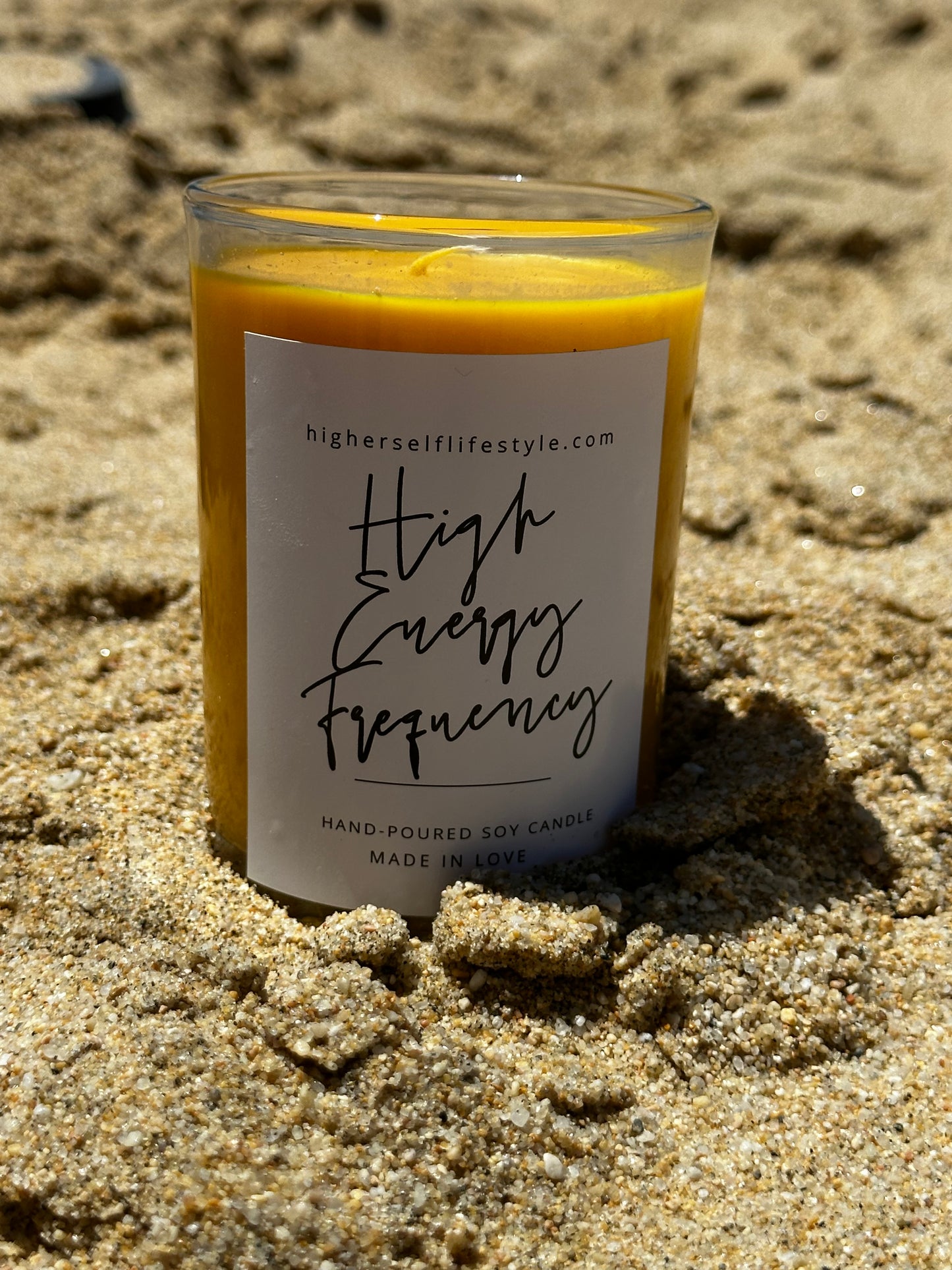High Energy Frequency Candle